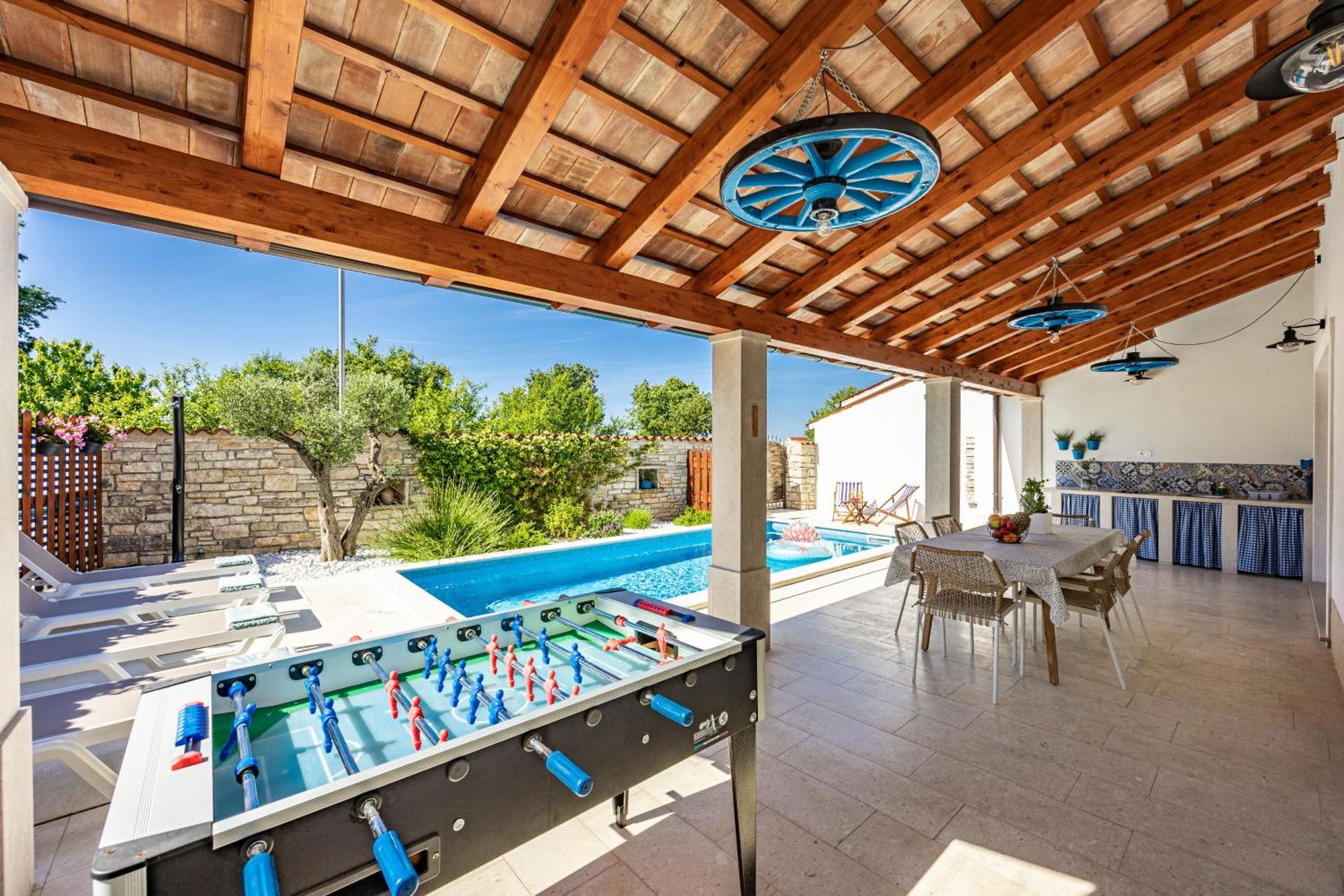 Villa Blue Istria Burici Bagian luar foto